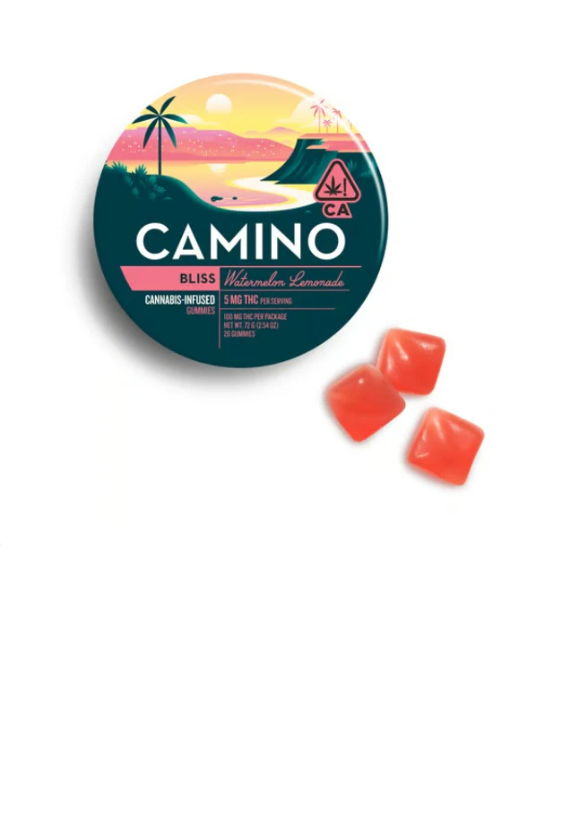 Kiva Confections - Watermelon Lemonade "Bliss" | Edible | 5mg x 20pk | Camino Main Image