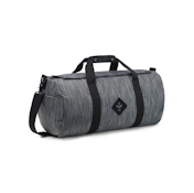 Revelry | Overnighter Small Duffel | Striped Grey