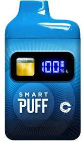 Cannalicious - SmartPuff Strawberry Trainwreck 1G Vape