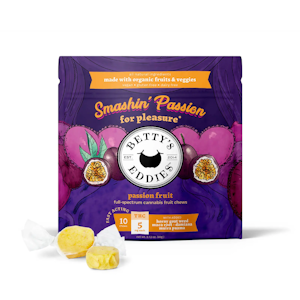 Betty's Eddies - Passionfruit Chews - 50mg - Betty's Eddies