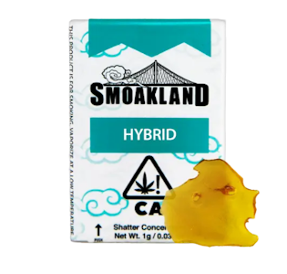 SMOAKLAND - Smoakland | Lemon Cherry Gelato | Shatter | 1g