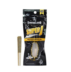 SMOAKLAND - Smoakland | Durban Poison | Super - J | Infused Pre-Roll | 0.5g