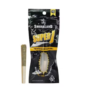 SMOAKLAND - Smoakland | Blueberry Cookies | Super - J | Infused Pre-Roll | 0.5g