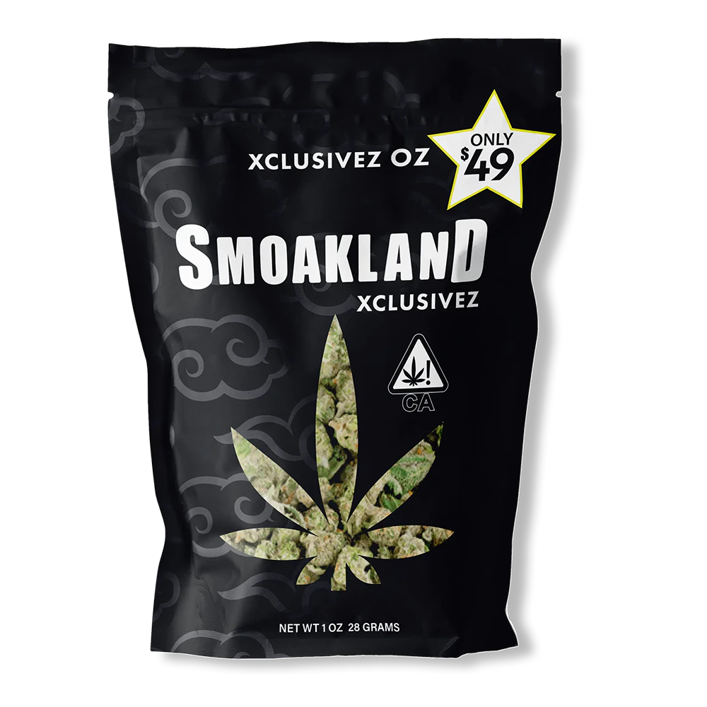 Smoakland - Smoakland - 28g Flower (Garlic Cookies-Hybrid) Main Image