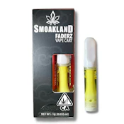 Smoakland - 1g Faderz Cartridge (Blueberry Cookies-Indica)