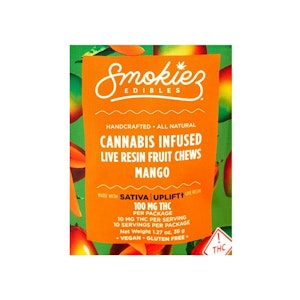SMOKIEZ - LIVE RESIN - MANGO 100MG - SMOKIEZ