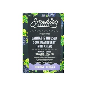 SMOKIEZ - SOUR BLACKBERRY 100MG - SMOKIEZ