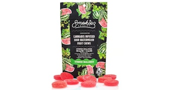 Smokiez Edibles - Sour Watermelon Fruit Chews - 100mg