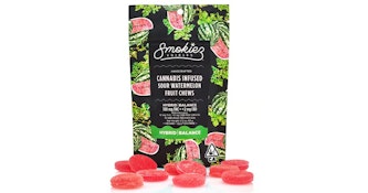 Sour Watermelon - Fruit Chews 100mg THC Gummies
