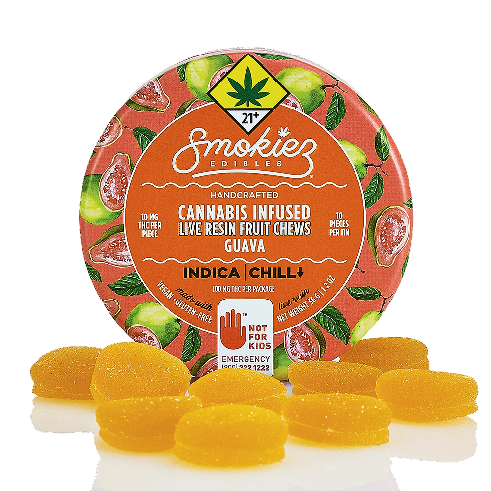 Smokiez Edibles - Guava - Live Resin Fruit Chews Main Image