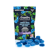 Smokiez | Sour Blue Raspberry | Fruit Chews | Indica | 1000mg