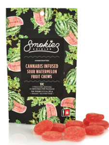 Smokiez - Sour Watermelon, Gummy, 10pk