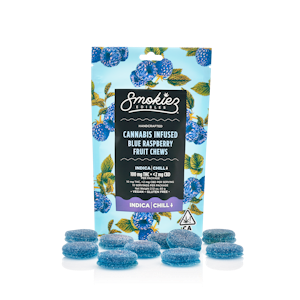 SMOKIEZ - Smokiez Blue Raspberry Fruit Chews