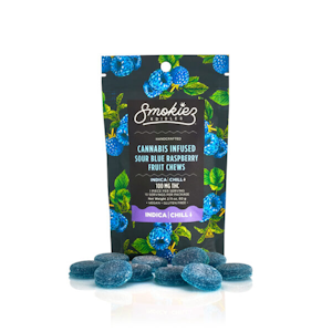 Smokiez Edibles - Smokiez | Sour Blue Raspberry Gummies | 100mg