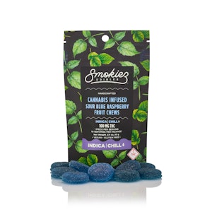 Smokiez - Smokiez | 10pk Fruit Chews | Sour Blue Raspberry | 100mg