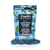 Smokiez - Fruit Chews - Blue Raspberry (indica) -1000mg THC - *MEDICAL*