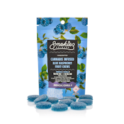 Smokiez - Fruit Chews - Blue Raspberry (indica) -100mg THC