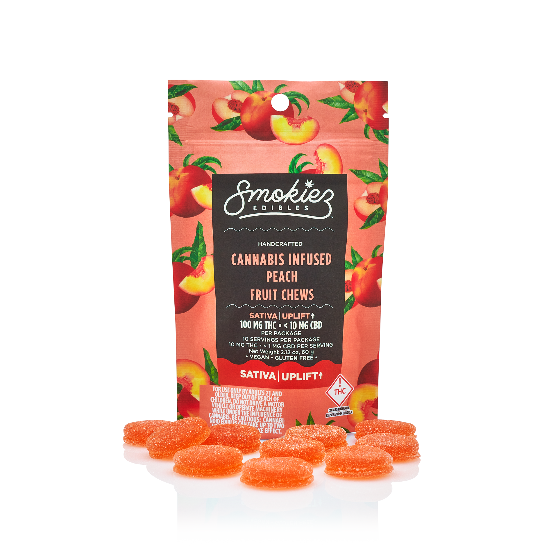 Smokiez Fruit Chews · Peach
