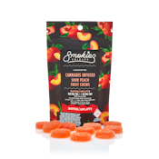 Smokiez - Fruit Chews - Sour Peach (Sativa) - 100mg THC