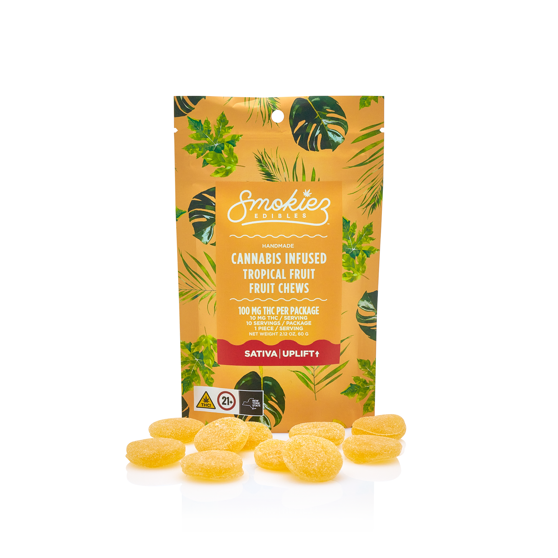 Sweet Tropical Fruit - 100mg - Edible