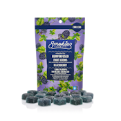 Blackberry Hemp Fruit Chews | 20pc 1000mg 1:1 (CBD:CBN) | Smokiez