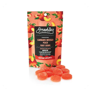 Peach | Fruit Chews |  Smokiez