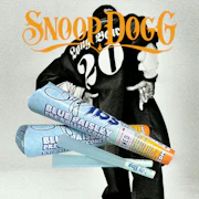 Official Snoop Dogg lbs Blue Paisley 1 1/4 –6pack Pre-Rolled Cones