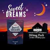Sweet Dreams Gummies Snoozeberry 2:1 THC:CBN 200mg