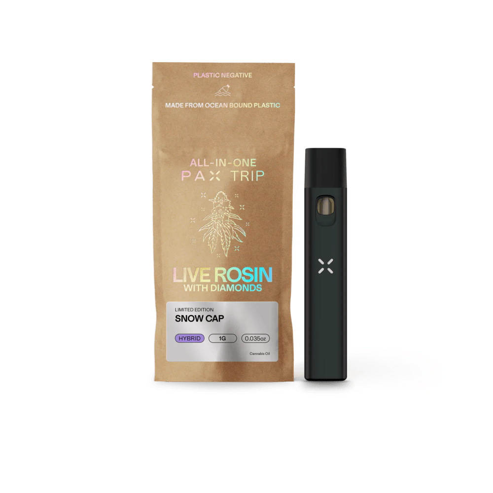 PAX - PAX | Trip Live Rosin | Snow Cap - Hybrid (1g) | Ready-To-Use Main Image