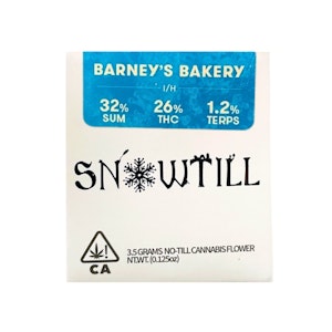SNOW TILL - BARNEYS BAKERY 3.5G - SNOW TILL