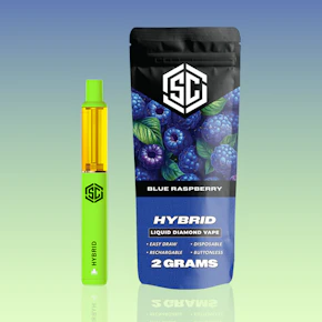 Society C Liquid Diamond 2G Disposable - Blue Raspberry