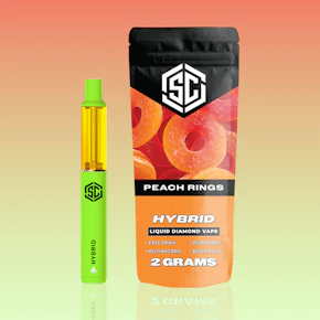 Society C Liquid Diamond 2G Disposable - Peach Rings