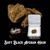 Old School Hash Co. | (1G) Lebanese Soft Brick Hash | Black Afghan
