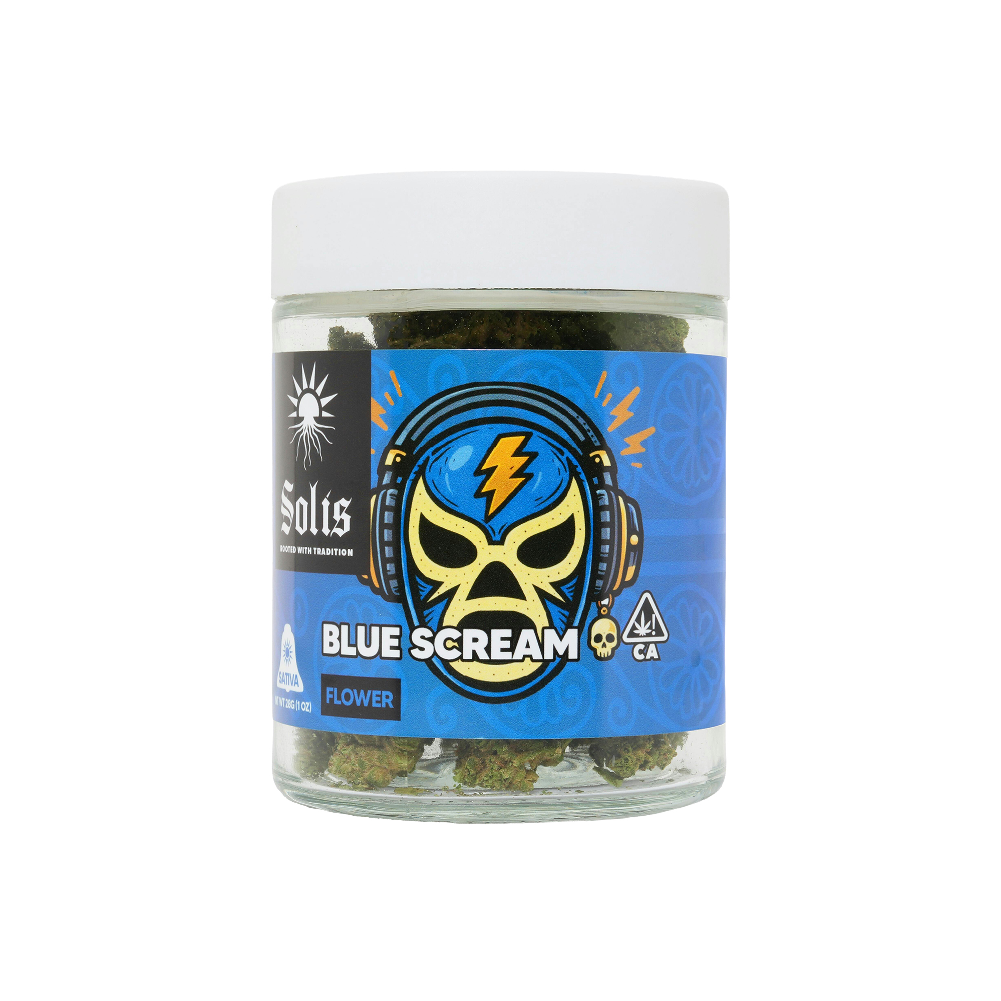 Solis Blue Scream Flower 28.0g