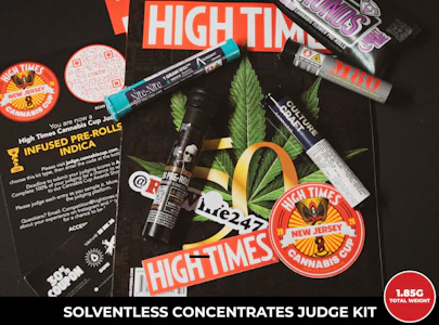 High Times - High Times | Solventless Concentrates Cannabis Cup Judge Kit