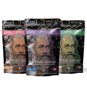 DR FEEL GOOD - DF | Peach Mango | 100mg Sativa Hash Rosin Gummy