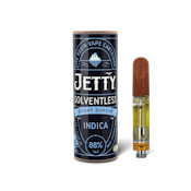 Jetty - 1g Solventless Cartridge (Donny Burger-Indica)