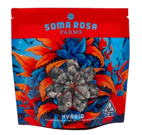 Soma Rosa Farms - Soma Rosa | Diamond Drip | Sungrown Flower | 1/8oz Main Image