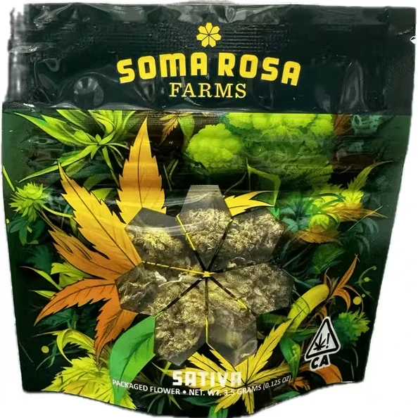 Soma Rosa Farms - Soma Rosa | Raspberry Cough | Sungrown Flower | 1/8oz Main Image