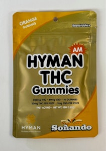 Hyman THC Gummies - Hyman | SONANDO ORANGE AM | 200MG