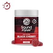 SoundView Fast-Acting Black Cherry Gummies T98.8mg H 00103