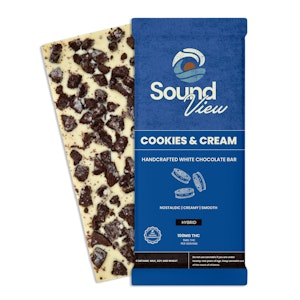 SOUNDVIEW - SoundView Cookies & Cream White Chocolate Bar T97.2 H 00040