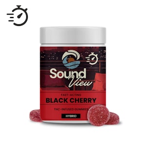 SOUNDVIEW - SoundView Fast-Acting Black Cherry Gummies T99.6mg H 00175
