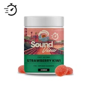 Soundview Fast-Acting Strawberry Kiwi Gummies T98.6mg H 00092