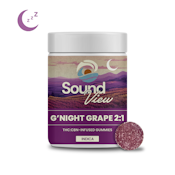 SoundView G'Night Grape 2:1 CBN Gummies T95.2mg C51.8mg I 00066