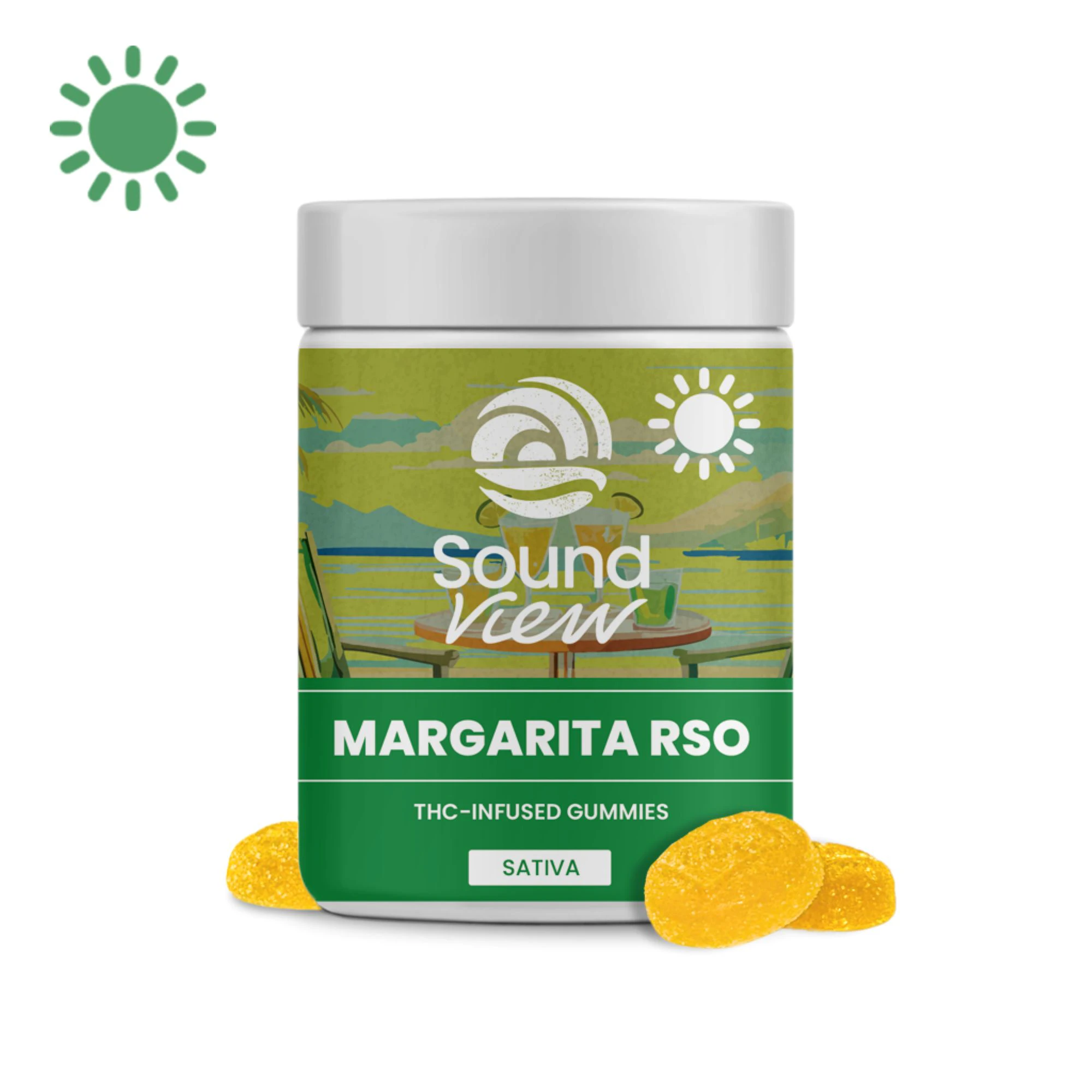 SoundView - SoundView Margarita RSO Gummies T98.4mg S 00115 Main Image