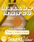 SoundView Mellow Mango 1:1:1 Gummies T93.88mg C97.54mg C94.2mg I 00046