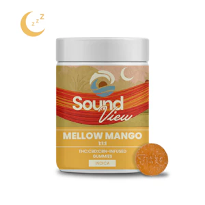SOUNDVIEW - SoundView Mellow Mango 1:1:1 Gummies T96.8mg C96.4mg C99.6mg I 00076