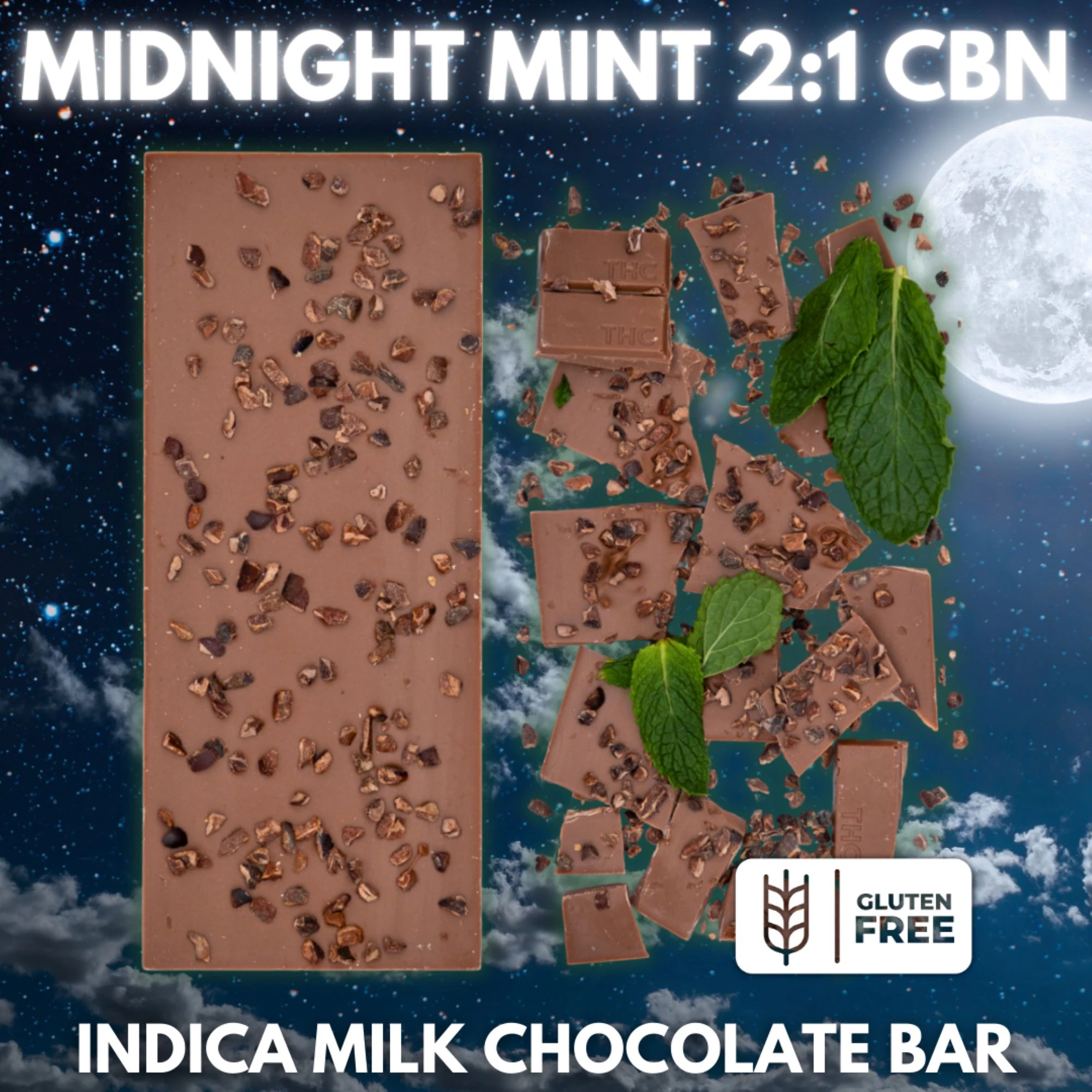 SoundView - SoundView Midnight Mint Milk Chocolate Bar 2:1 CBN T89.72 C44.6 I 00045 Main Image