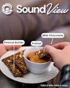 SoundView Peanut Butter Pretzel Milk Chocolate Bar T93.2mg I 00037